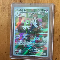 Pokemon Kirlia Illustration Rare SV01 Scarlet & Violet Base Set Holo 212/198 - Image 1