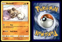 Rockruff 123/236 Common Cosmic Eclipse Pokemon NM/M - Image 3