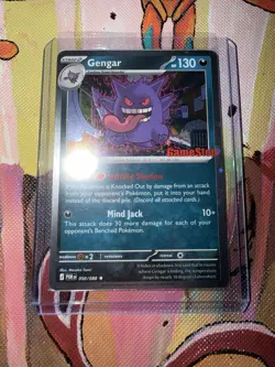Pokemon TCG Gengar GameStop Exclusive Stamped Promo Card Sealed NM - Image 3