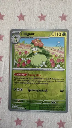 Lilligant 007/159 Journey Together Reverse Holo Pokemon TCG Card - Image 1