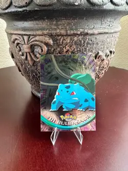 Pokemon Card - Bulbasaur #01 - Topps Series 1 - Image 1