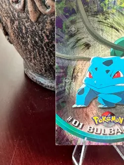 Pokemon Card - Bulbasaur #01 - Topps Series 1 - Image 2