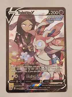 Pokemon Sylveon V TG14/TG30 SWSH09 Brilliant Stars TG Full Art Holo ENG UR - Image 1