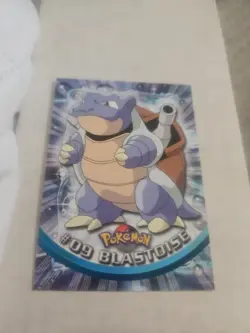 Blastoise : 1999 Topps Pokemon Black logo Non Holo #09 - Image 2