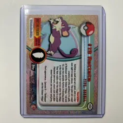 Rattata 19 Topps Series 1 Pokemon Card Near Mint - Image 2