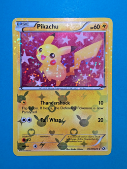 Pikachu RC7/RC25 Legendary Treasures Radiant Collection Holo Pokemon Card LP - Image 1