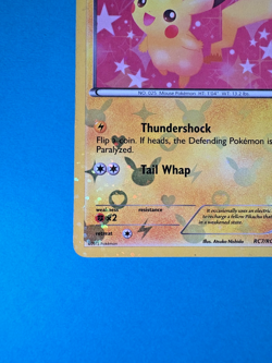 Pikachu RC7/RC25 Legendary Treasures Radiant Collection Holo Pokemon Card LP - Image 4
