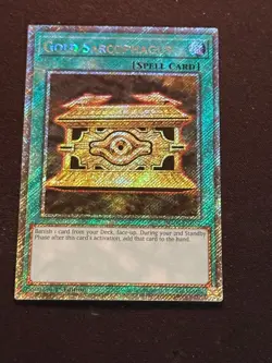 Yu-Gi-Oh! TCG Gold Sarcophagus RA02-EN052 Platinum SR - NM - 1st Ed. - Image 1