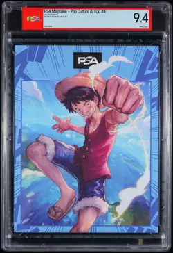 2024 One Piece Monkey D. Luffy PSA Exclusive PSA 9 with graded Magainze PSA 9.4 - Image 3