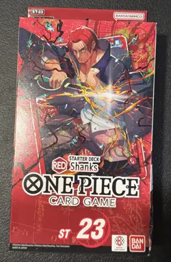 One Piece ST-23 Starter Deck: Shanks - Bandai English Ed. - Factory Sealed - Image 1