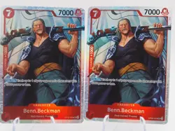 2x Benn.Beckman OP09-009 Super Rare Emperors in the New World One Piece - Image 1
