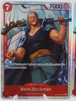 2x Benn.Beckman OP09-009 Super Rare Emperors in the New World One Piece - Image 2