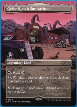 Geier Reach Sanitarium (Secret Lair Promo) MINT MTG MAGIC CARD (502680) ABUGames - Image 1