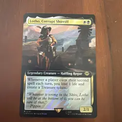 Magic Lotho Corrupt Shirriff EA Surge Foil Lord of the Rings Card 781 NM - Image 1