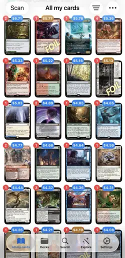 Magic the Gathering MTG card lot FOILS /RARES / Mythics - Image 2