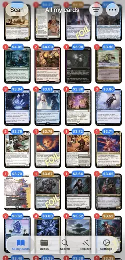 Magic the Gathering MTG card lot FOILS /RARES / Mythics - Image 3