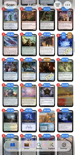 Magic the Gathering MTG card lot FOILS /RARES / Mythics - Image 5