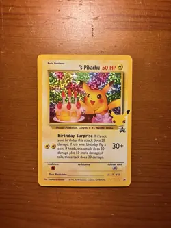 Celebrations Birthday Pikachu Promo Holo Card #25 - Image 2
