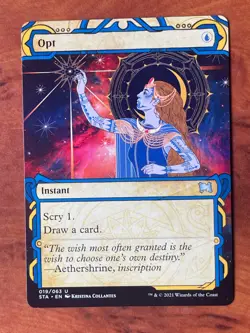 Opt MTG Magic the Gathering Card NM Near Mint STA - Image 1