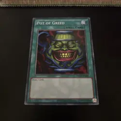 Pot of Greed YGLD-ENB26 Common 1st Edition Yugioh Card NM - Image 1
