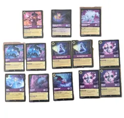 100 Disney Lorcana Card Deck Builder Lot Rares Super Rare Amethyst First 4 Sets - Image 1