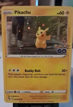 Pikachu - (Cosmos Holo) 027/078 Miscellaneous Cards & Products Holo - Image 1