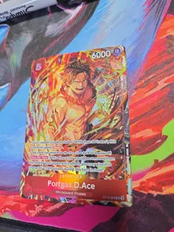 Portgas.D.Ace (Illustration Box Vol.5) ST15-005 One Piece Promotion Cards Foil - Image 1