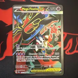 Mega Floette Ex Ultra Rare Chaos Rising Pokemon Card TCG - Image 1