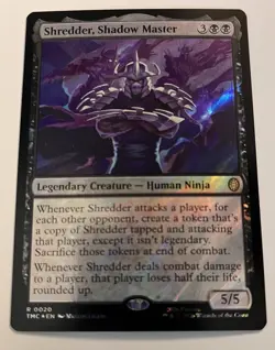 MtG Surge Foil Shredder, Shadow Master TMC Ninja Turtles Commander Magic - Image 2