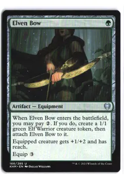 Elven Bow #166 - Kaldheim - Normal - Uncommon - Image 1
