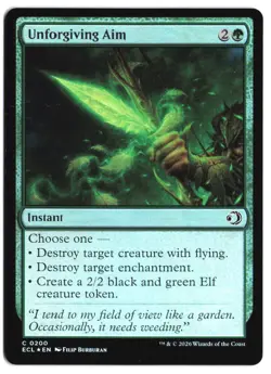 Unforgiving Aim #200 - Lorwyn Eclipsed - Foil - common - Near Mint - Image 1
