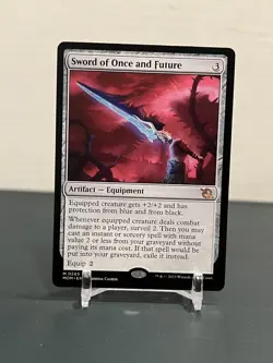 NM Sword of Once and Future, MTG, March of the Machine, Magic the Gathering, 265 - Image 1