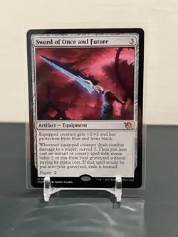 NM Sword of Once and Future, MTG, March of the Machine, Magic the Gathering, 265 - Image 3