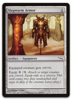 Slagwurm Armor #243 (NM) Mirrodin MRD Magic MTG - Image 1
