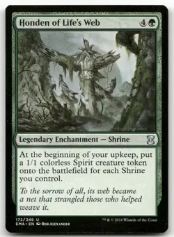 Honden of Life's Web #172 (NM) Eternal Masters EMA Magic MTG - Image 1