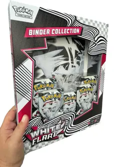 Pokemon TCG: Scarlet & Violet-White Flare Binder Collection, Brand New, Sealed - Image 2