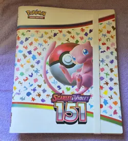 Pokemon Scarlet & Violet 151 - Mew Binder Collection - BINDER ONLY - USED - Image 1