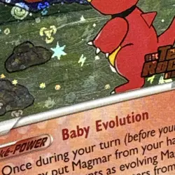 Pokemon TCG Magby 24/109 Team Rocket Returns Rare Reverse Holo LP - Image 5