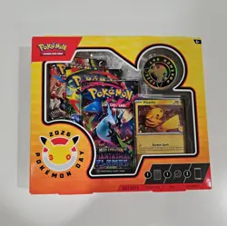 Pokemon Day 2026 Collection Pikachu - Promo Pikachu Coin New Factory Sealed - Image 1