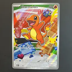Pokemon TCG Charmander 38 First Partner Collection Black Star Promo - Image 1