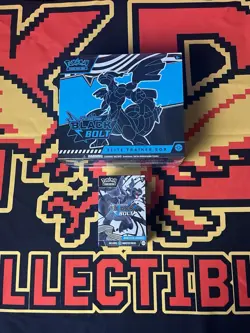 Pokemon Scarlet & Violet Black Bolt Lot Of 2 Booster Bundle & ETB - Image 1