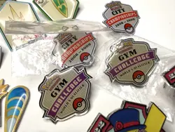 36+ Pokemon TCG Enamel Pin Lot Rare 2004+ City Championship Gym Challenge - Image 3