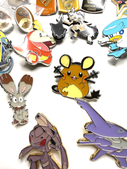 36+ Pokemon TCG Enamel Pin Lot Rare 2004+ City Championship Gym Challenge - Image 5