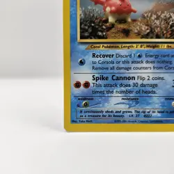 Corsola 37/75 Pokemon TCG 1st Edition Neo Discovery - Image 4