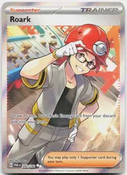Roark 242/182 Ultra Rare Paradox Rift Pokemon Near Mint - Image 1