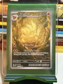 Ninetales: Obsidian Flames Illustration Rare Holo 199/197 Pokemon TCG - NM - Image 3