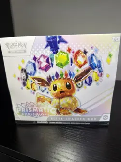Pokemon Scarlet & Violet Prismatic Evolutions Elite Trainer Box NEW Sealed ETB - Image 1