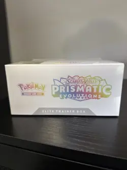Pokemon Scarlet & Violet Prismatic Evolutions Elite Trainer Box NEW Sealed ETB - Image 5