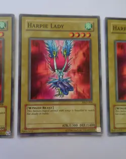 3x Harpie Lady MRD-008 (Common, Unlimited, Original Uncensored Artwork, MP) - Image 4