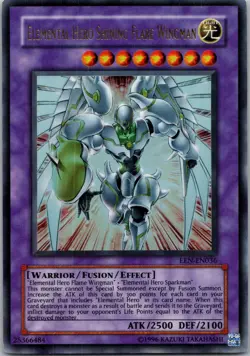 Yugioh Elemental HERO Shining Flare Wingman EEN-EN036 Ultra Rare NM - Image 1
